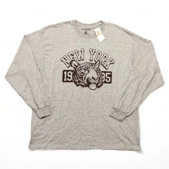 Love Tribe Womens Plus Crewneck Long Sleeve Pullover Top, Size 3X, New - Picture 2 of 10